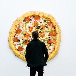 Pizza is God im NRW-Forum-Duesseldorf Ausstellungsansichten Foto: B. Babic