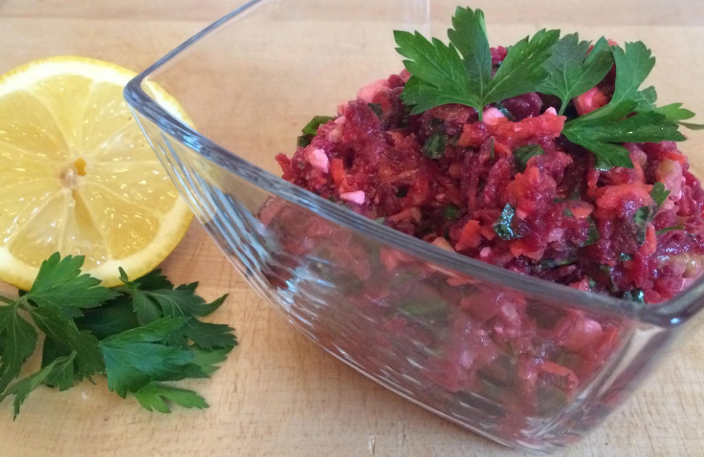 Rote Bete Salat mit Feta und Walnüssen - Küchenkompass