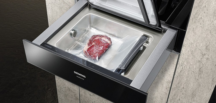 Vakuumierschublade von Siemens