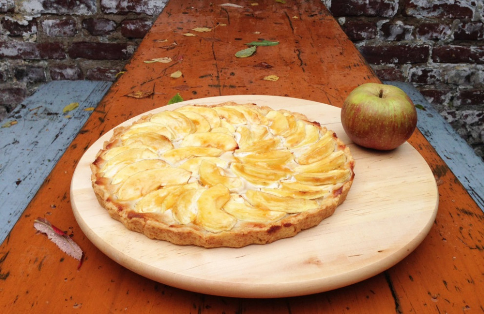 Apfel-Marzipan-Tarte - Küchenkompass