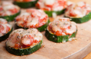 Zucchini-Pizza