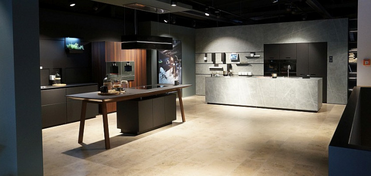 Schüller präsentierte im house4kitchen auf der küchenmeile 2019 auch seine next125-Kollektion