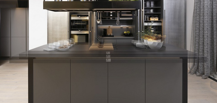 Häcker Kitchen Moving Table