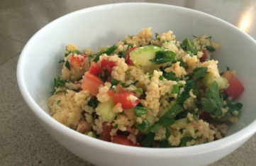 Veganer Couscous-Salat