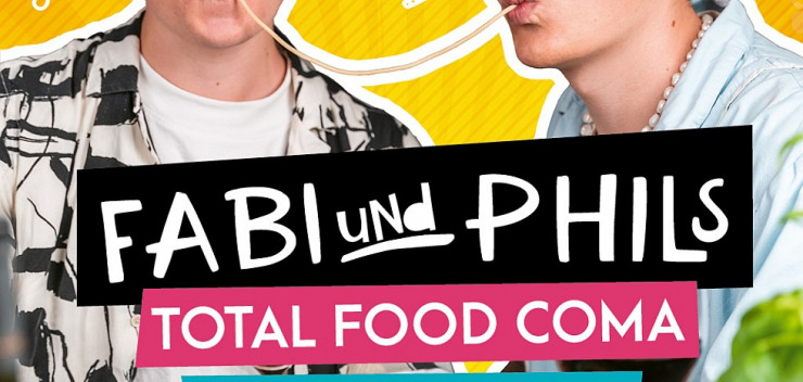 Buchcover Fabi und Phils total Food Coma TOPP im Frechverlag