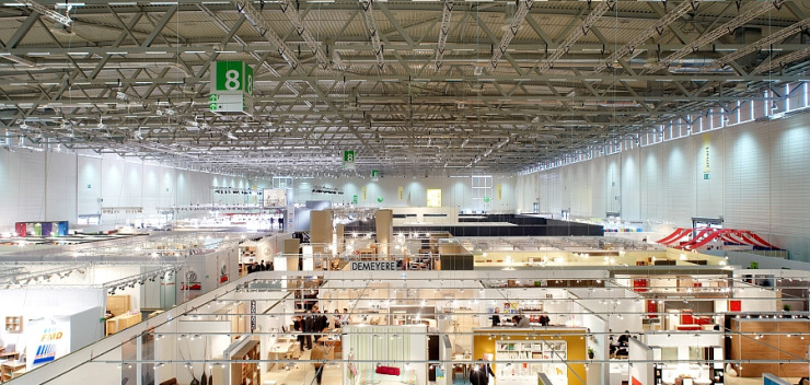 Stützenfrei und höchst flexibel die Hallen 6 7 8 und 9 der Koelnmesse (Foto: Koelnmesse)