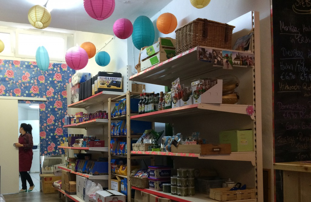 Innenraum Asien-Shop
