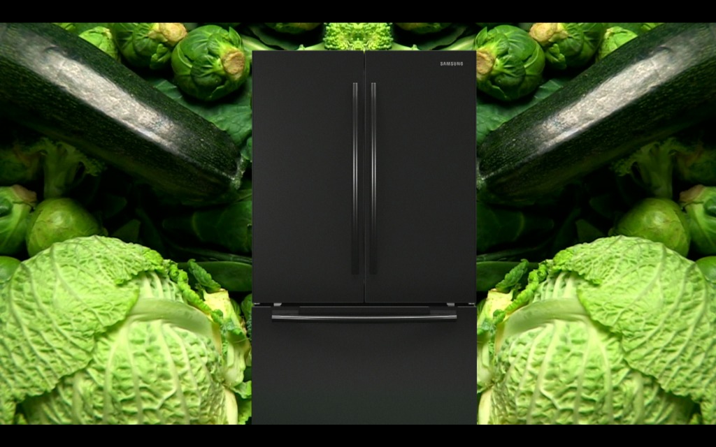 Mark Leckey, GreenScreenRefrigeratorAction, 2010 © the artist and Cabinet, London.