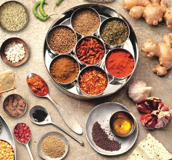 Aromen Nordindiens Abbildung aus dem Buch Curry die 120 besten Rezepte von Indien bis Afrika Dorling Kindersley Verlag