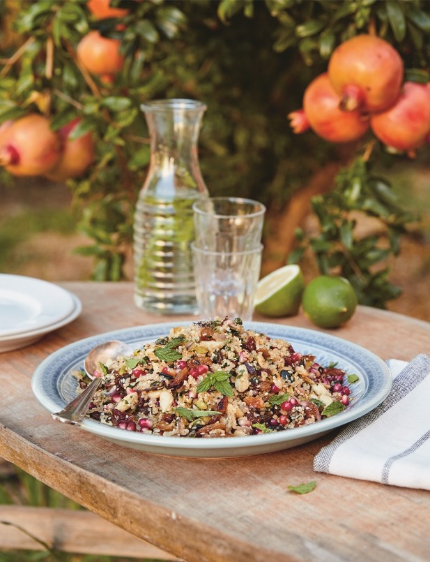 Rezeptbild Koliva Salat Katerina Dimitriadis Einfach griechisch kochen Dorling Kindersley Verlag Foto von Brigitte Sporrer