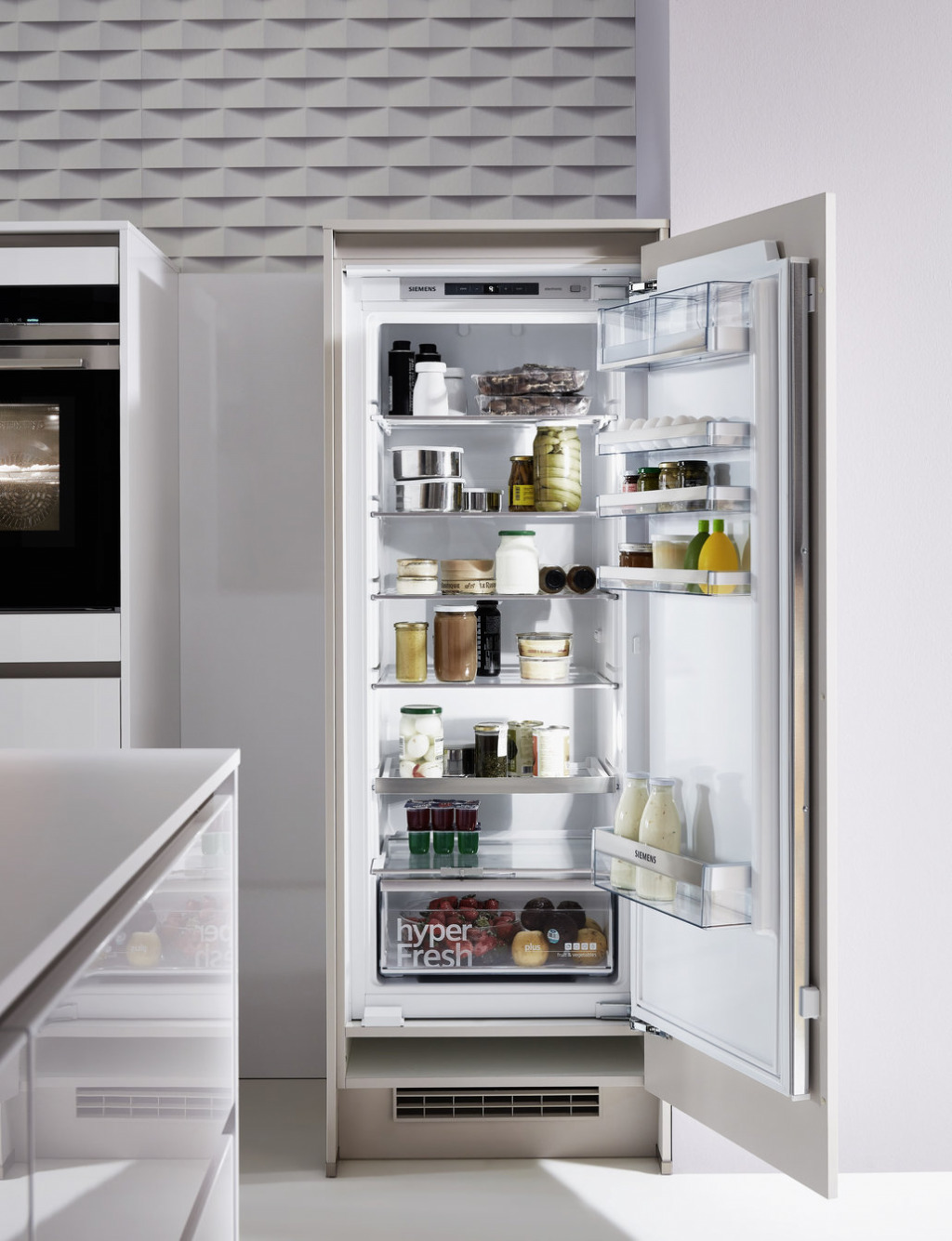 Siemens Kühlschrank Standgerät offen