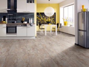 Laminatboden mit Keramikoptik